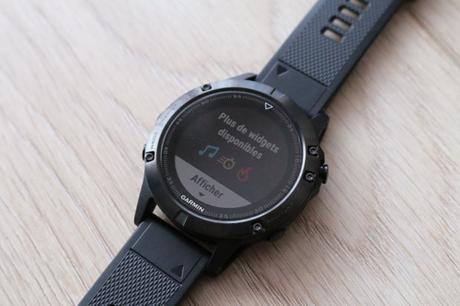 Garmin Fenix 5X : la baroudeuse endurante widget-fenix5