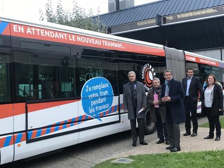 Caen la mer - Keolis Caen Twisto - Arrêt du tramway sur pneus au 1er janvier 2018 et les nouvelles modalités de transport !