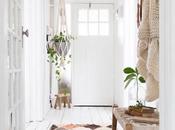 tapis coloré pour embellir entrée