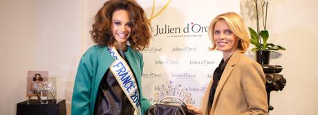 Alicia Aylies et Sylvie Tellier dévoilent la nouvelle couronne de Miss France 2018
