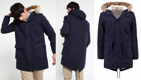 Parka homme marine pas chère à 99,95€ Parka homme marine pas chère à 99,95€