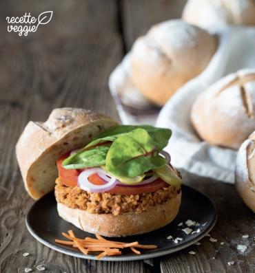 Recette bio : Burger bio végan au pain brioché bio avoine - carotte par Sojade