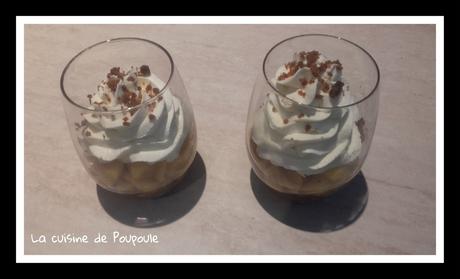 Verrines aux saveurs de l'automne (pommes cannelles far gwiniz du) au thermomix ou sans Verrines aux saveurs de l'automne (pommes cannelles far gwiniz du) au thermomix ou sans