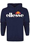 Be Jealous NEUF ELLESSE hommes à capuche mode polaire Survêtement Complet Haut & JOGGING BAS S-XL - Bleu marine, Large