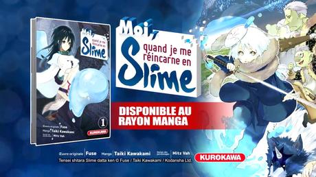 [Vidéo] Un trailer pour le manga Moi, quand je me réincarne en Slime