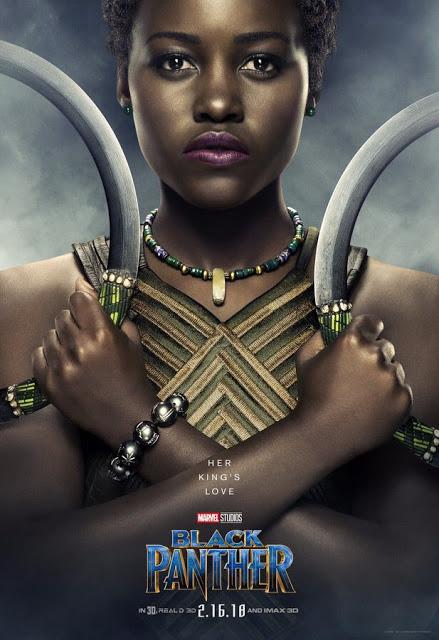 Affiches personnages US pour Black Panther de Ryan Coogler
