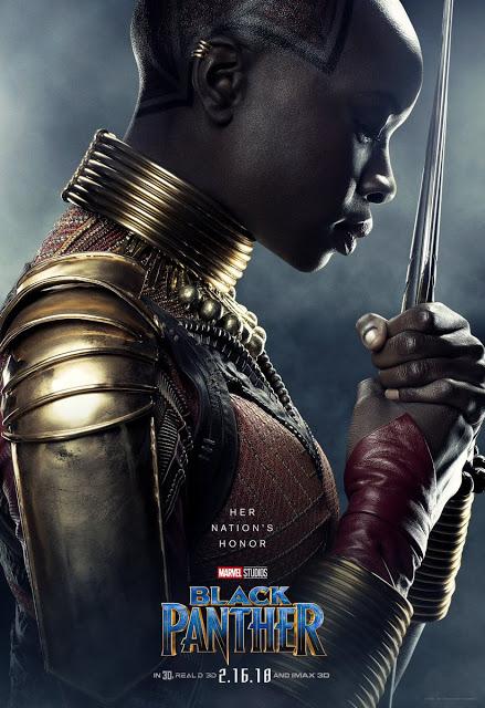 Affiches personnages US pour Black Panther de Ryan Coogler