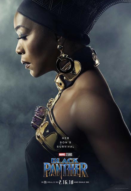 Affiches personnages US pour Black Panther de Ryan Coogler