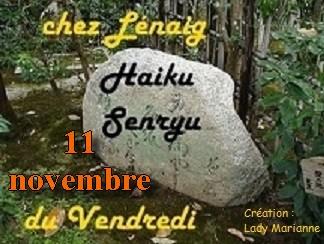 Haïkus 65 : les cérémonies du 11 novembre