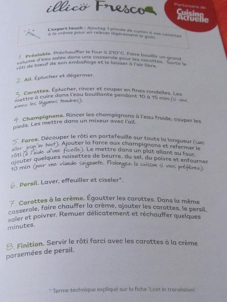 Boeuf farci aux champignons et carottes à la crème Boeuf farci aux champignons et carottes à la crème