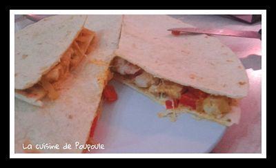 Quesadillas de poulet au thermomix ou sans Quesadillas de poulet au thermomix ou sans