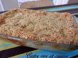 Clafou-crumble aux pommes