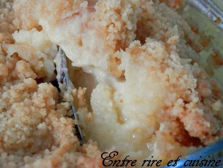 Clafou-crumble aux pommes