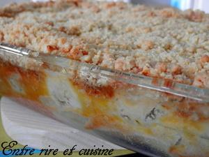 Clafou-crumble aux pommes