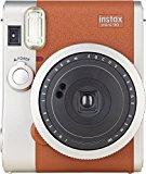 Petit Cube : idées originales de cadeaux ! Fujifilm - Instax Mini 90 Neo Classic - Appareil Photo Instantané - Marron Clair