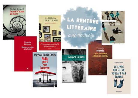 Retour sur la rentrée littéraire 2017 avec decitre.fr