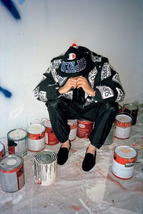 Harmony Korine shoote Jason Dill pour Supreme et Grind Magazine Jason Dill