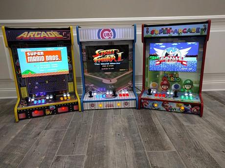 Des bornes d’arcade qu’on accroche au mur ! Des bornes d’arcade qu’on accroche au mur !