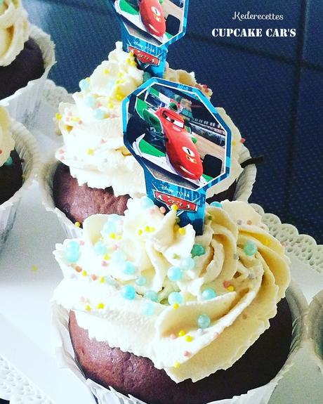 Cupcakes chocolat Car's Cupcakes chocolat Car's