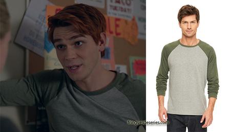 RIVERDALE : Archie wearing a baseball tee in s2ep05