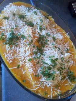 Hachis parmentier au potimarron