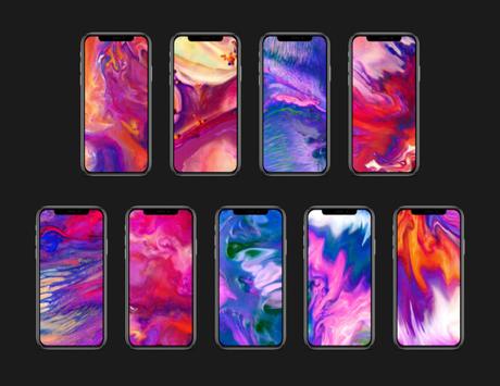 Téléchargement des fonds d'écran de la pub iPhone X