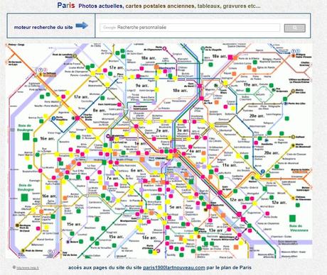 Paris  Photos actuelles, cartes postales anciennes, tableaux, gravures etc…