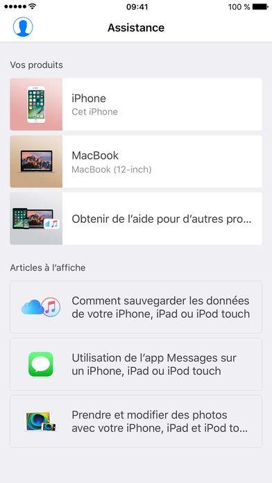 App du jour : Assistance Apple (iPhone & iPad)