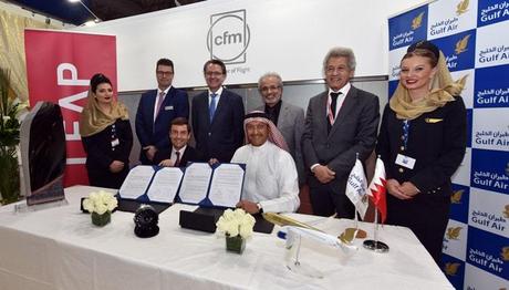 Gulf Air et CFM signent un contrat de moteurs LEAP-1A et de services Gulf Air et CFM signent un contrat de moteurs LEAP-1A et de services