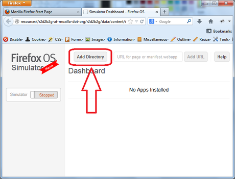 Tutoriel Firefox OS : écrire Hello World