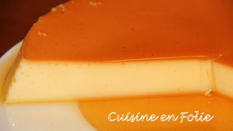 Crème renversée au caramel