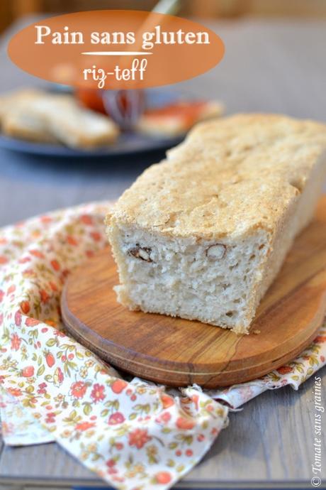 Pain sans gluten aux amandes {riz-teff} Pain sans gluten riz-teff