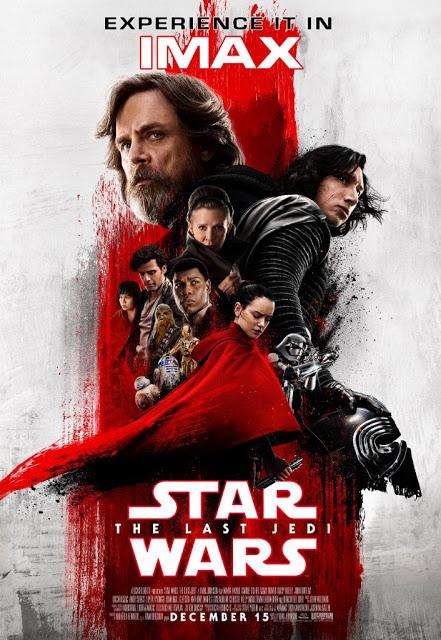 Affiche IMAX pour Star Wars : Les Derniers Jedi de Rian Johnson