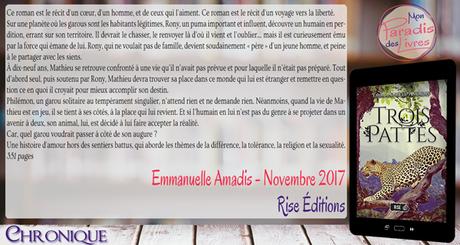 Trois-Pattes – Emmanuelle Amadis