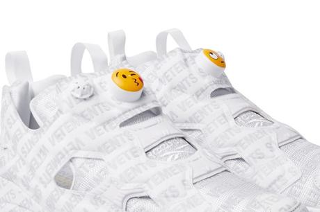 La Vetements x Reebok Insta Pump Fury Emoji est maintenant disponible Vetements x Reebok Insta Pump Fury Emoji