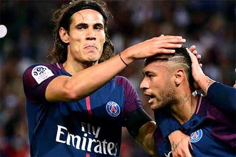 cavani neymar