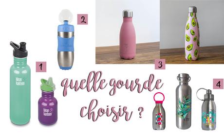 Gourdes et bouteilles réutilisables  quel modèle choisir ?