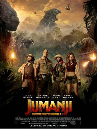 Jumanji, l'aventure reprend le 20 décembre au cinéma !