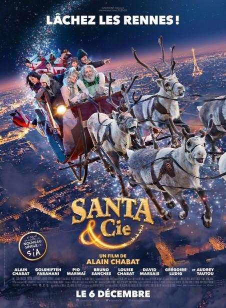 L’affiche officielle de Santa & Cie, la nouvelle comédie d’Alain Chabat