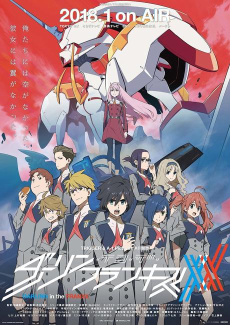 DARLING in the FRANXX, nouvel animé original des studios TRIGGER et A-1 Pictures