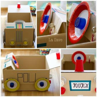 fabriquer jouet en carton