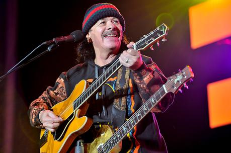 CARLOS SANTANA : Guitarist / Guitariste Carlos Santana