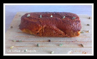 Cake à la cardamone et miel au thermomix ou sans Cake à la cardamone et miel au thermomix ou sans