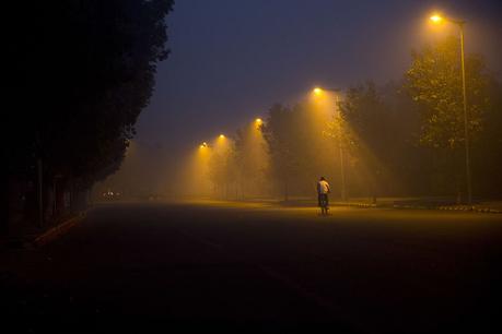 Les photos de New Delhi sous un épais nuage de pollution