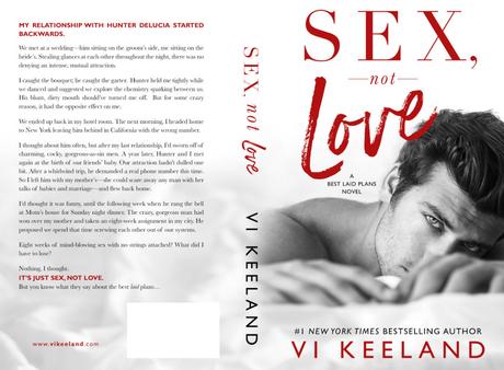 Cover Reveal : Découvrez la couverture et le résumé de Sex not Love de Vi Keeland