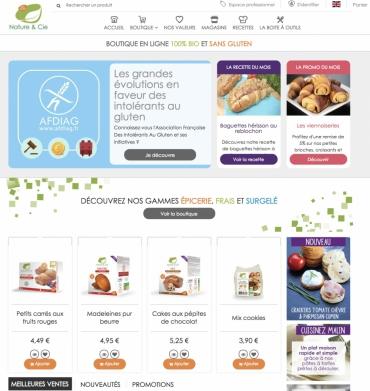 Nature & Cie : un nouveau site pour accompagner les personnes intolérantes au gluten La marque de produits bio sans gluten Nature...