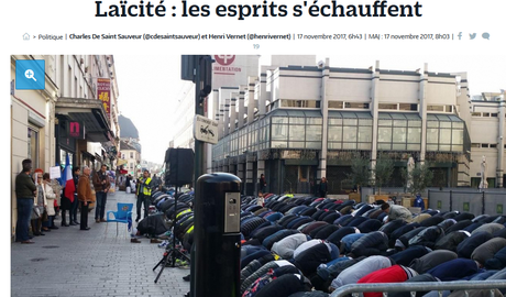 Le Parisien tord le bras à la #laïcité… pour lui faire détester l’Islam. #republicanistes Le Parisien tord le bras à la #laïcité… pour lui faire détester l’Islam. #republicanistes