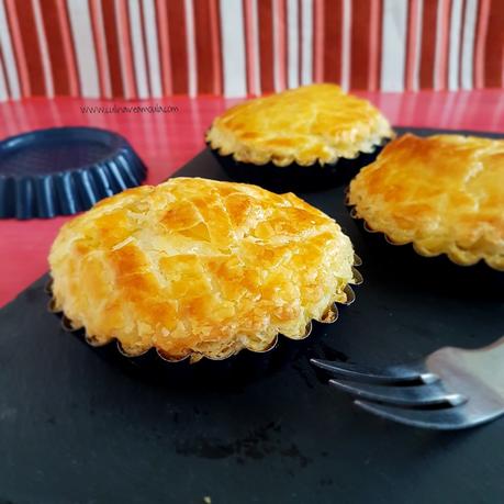 Tourtes feuilletées aux oeufs