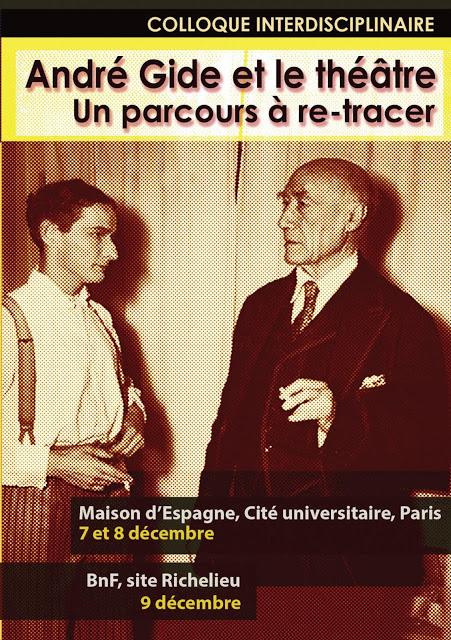 Colloque André Gide et le théâtre