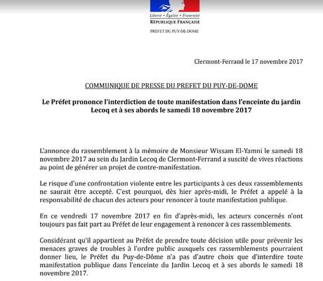 une fois de plus, l’Etat français se couche devant les fachos #NJNP #Wissam #Alliance #antifa
